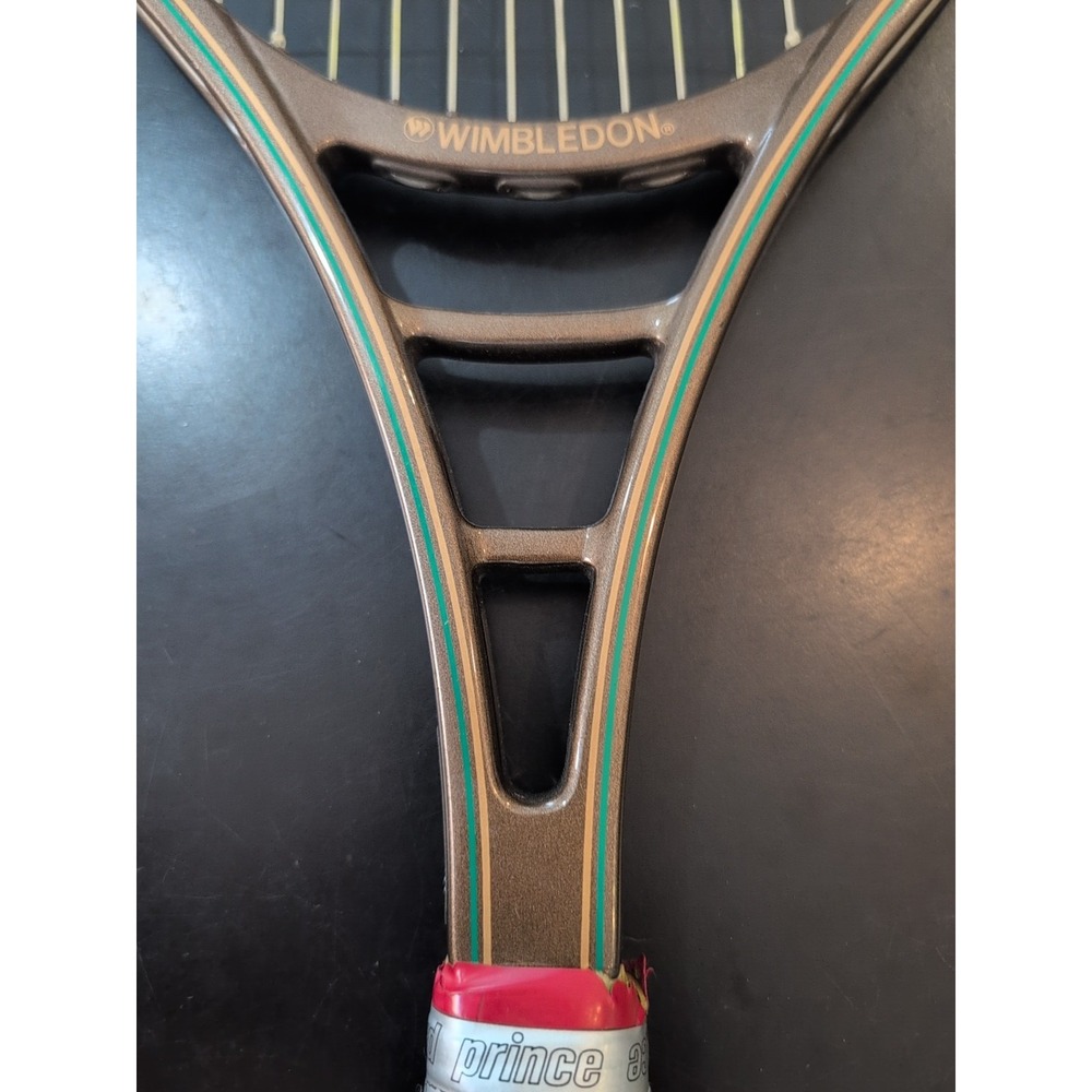 Wimbledon Tennis Racket Racquet Boron Pro With Case 4 1/2" - Picture 3 of 8